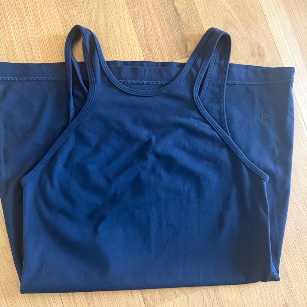 Lululemon athletica Deep Navy Double-Strap Tank Top - size:4